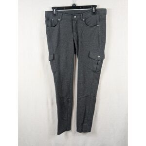 Athleta Skinny Stretch Cargo Joggers Gray Women's Size 8